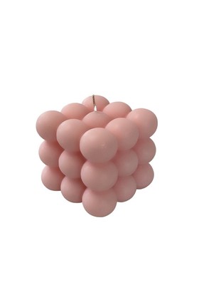 Strawberry Milkshake Bubble Candle from Foam