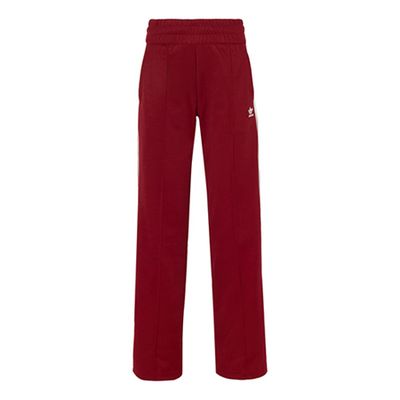 BB Striped Cotton-Blend Jersey Track Pants from Adidas Originals