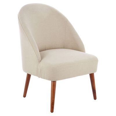 Beige Accent Chair