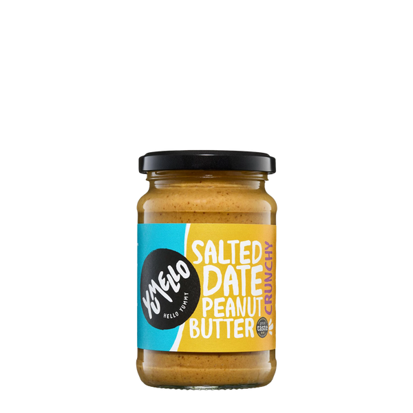 Crunchy Salted Date Peanut Butter from Yumello
