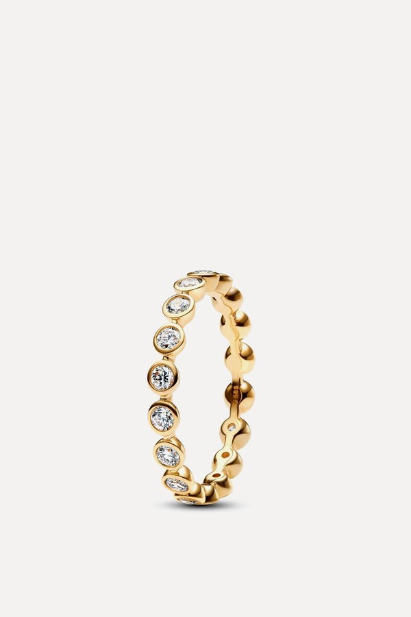 Bezel Lab-Grown Diamond Eternity Ring