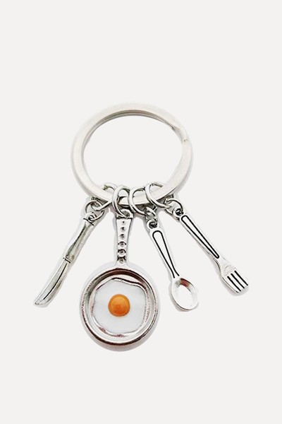 Fried Egg Keychain from Honggui