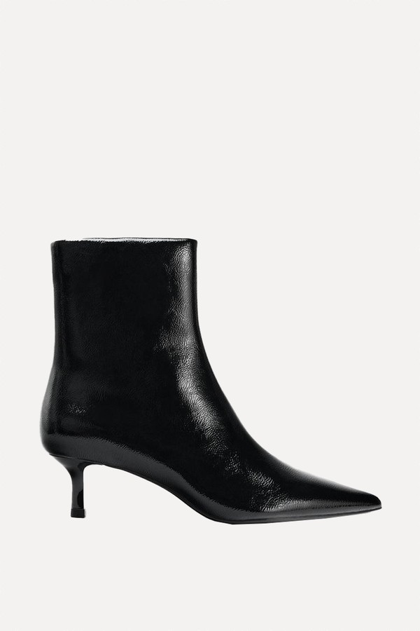 Kitten Heel Ankle Boots from Zara