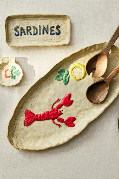 Ceramic Tableware With Sea Animal Detail from Zara Home