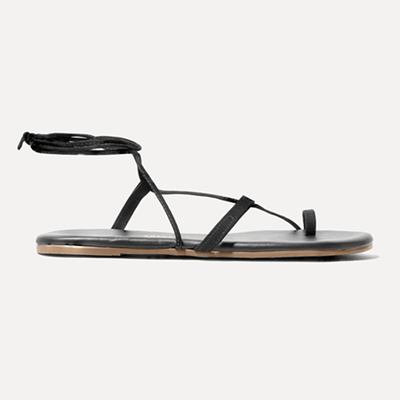 Jo Suede & Leather Sandals from Tkees