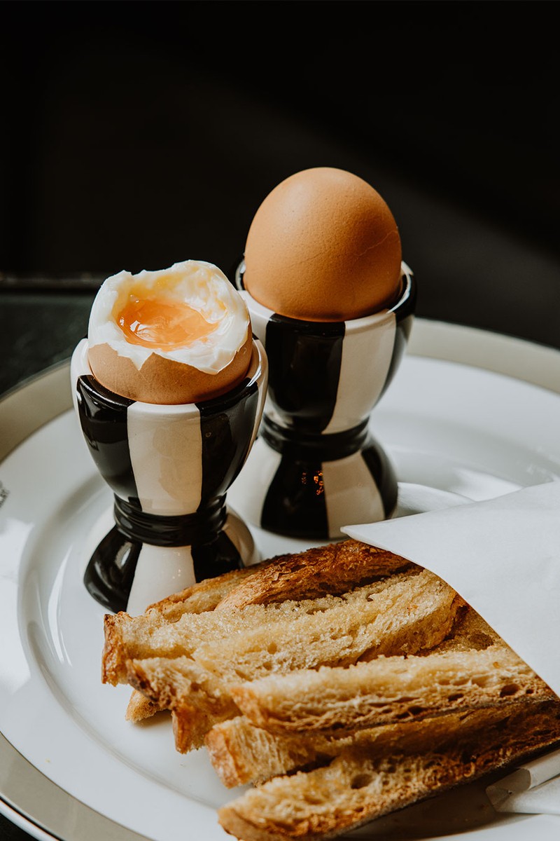 Striped Egg Cup from The Wolseley x Issy Granger