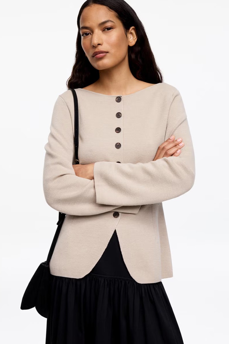 Merino Wool Cardigan