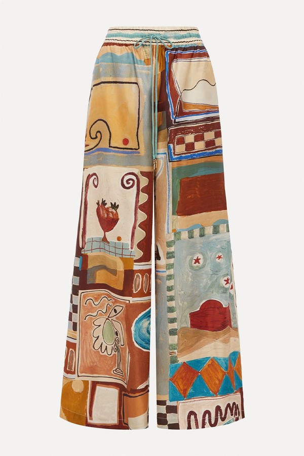 Michelle Printed Trousers from ALEMAIS