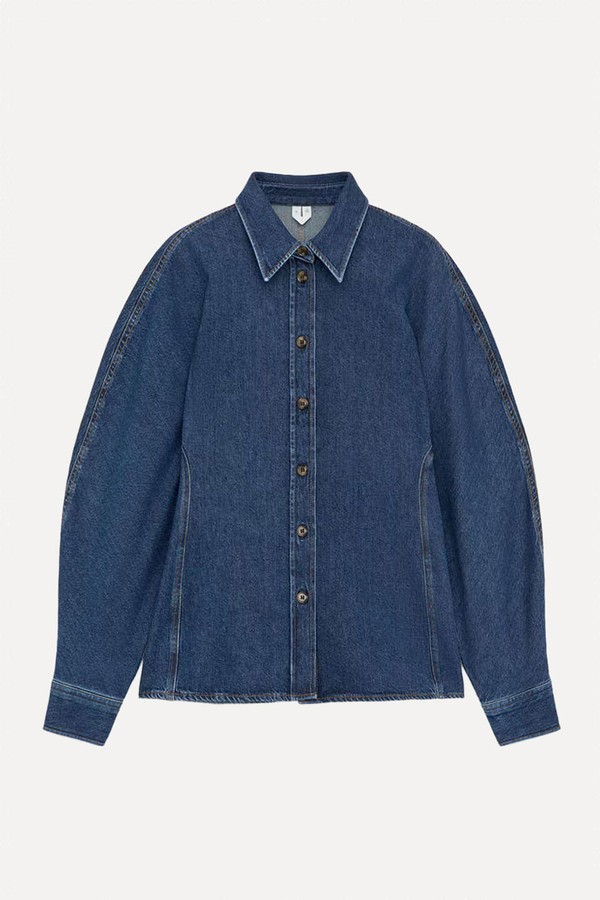 Sculpted Denim Shirt from Arket