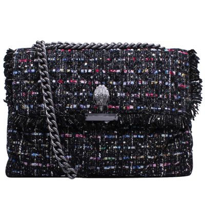 Kensington Tweed Large Cross-Body Bag from Kurt Geiger