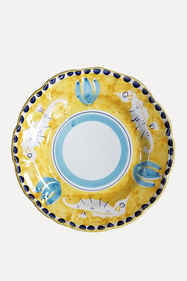 Amalfi Seahorse Plate from Popolo