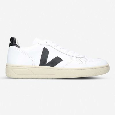 V10 Leather & Mesh Trainers from Veja