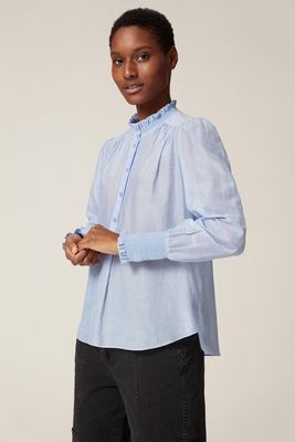 Silk Cotton Layering Blouse from ME+EM