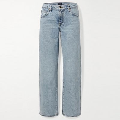 Kerrie Mid-Rise Straight-Leg Jeans from Khaite