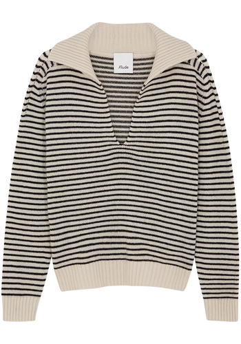 Striped Wool And Cashmere-Blend Jumper from Allude