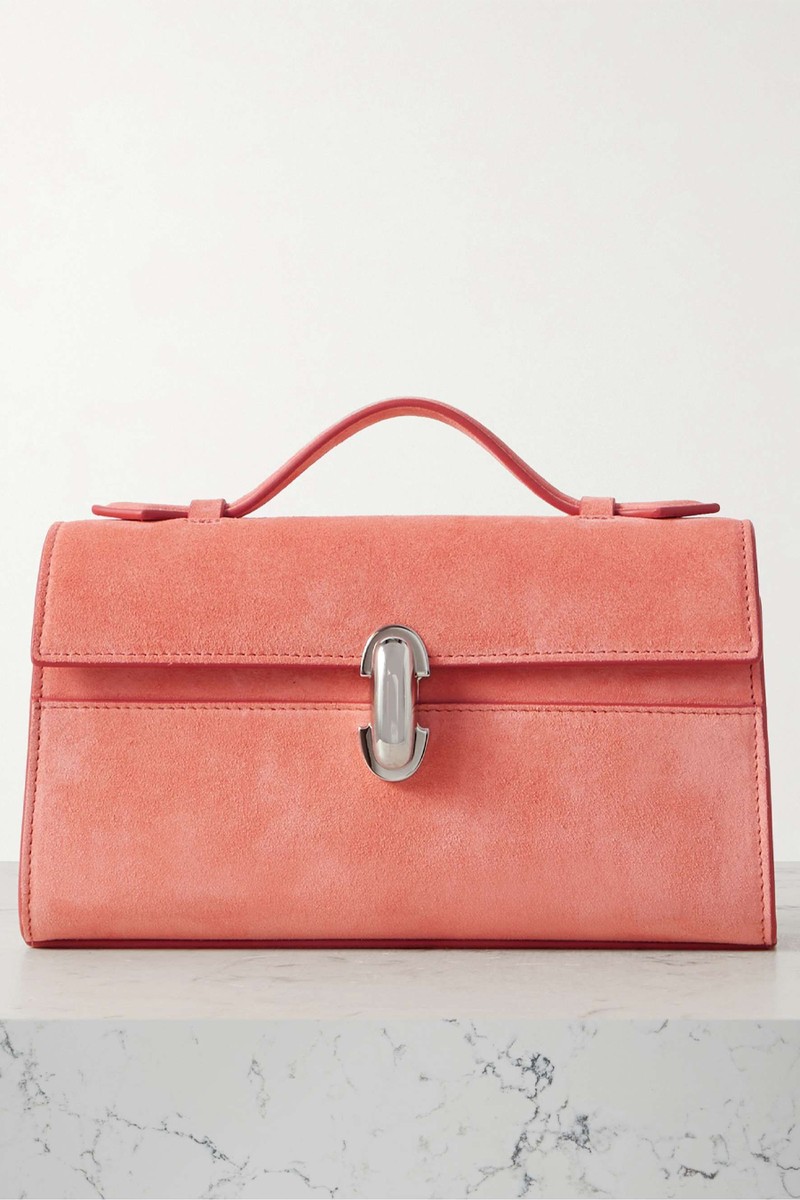 Symmetry Pochette Suede Tote from Savette