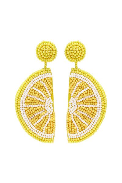 Lemon Slice Drop Earrings from Lane Crawford