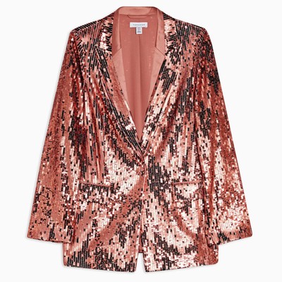 Copper Sequin Blazer