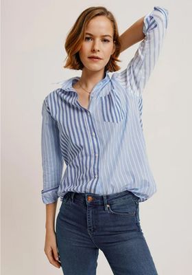 Filleigh Blue Multi Stripe Shirt