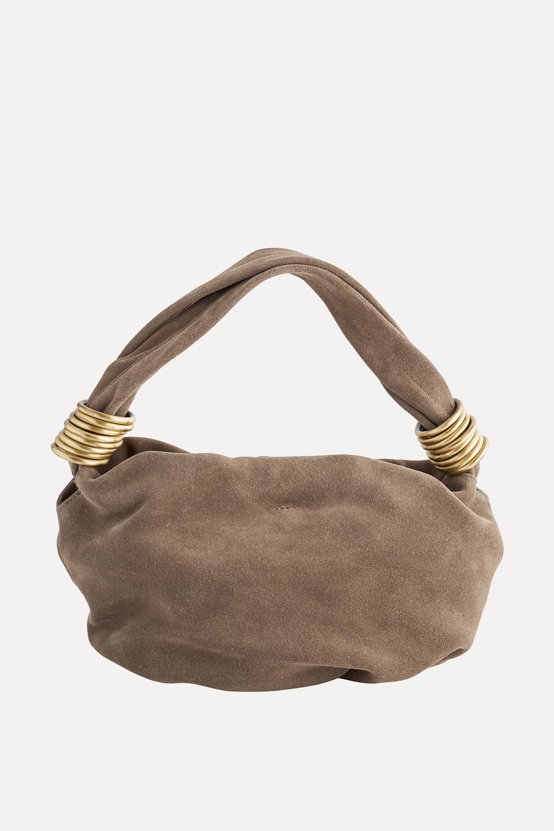 Leather Ring Shoulder Bag