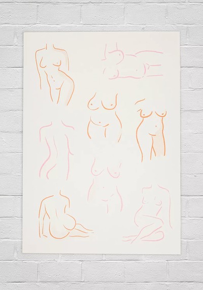 Life Drawing Poster