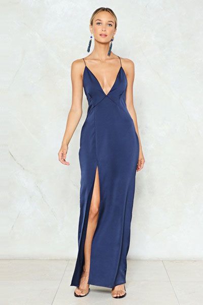 Thighs The Limit Maxi Dress