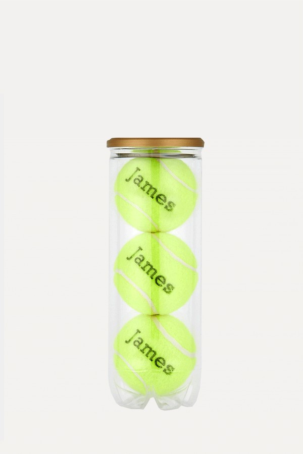 Bespoke Tennis Balls from Anya Hindmarch