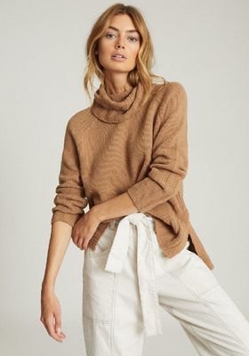 Eve Wool Cashmere Blend Roll Neck