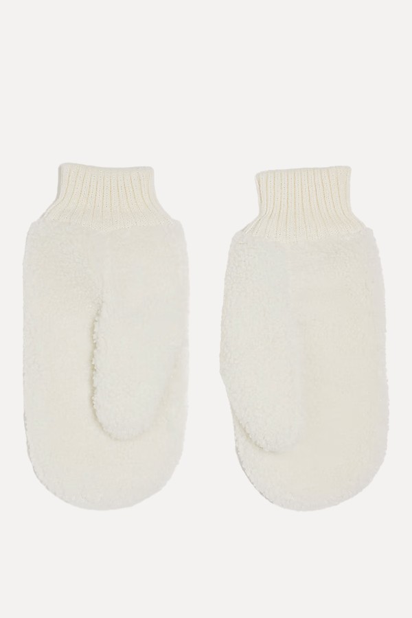 Shearling Mittens from COLLUSION