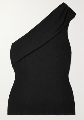 One-Shoulder Ribbed Top from The Range
