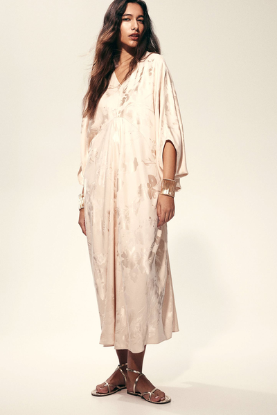 Jacquard-Weave Kaftan Dress, £44.99 | H&M