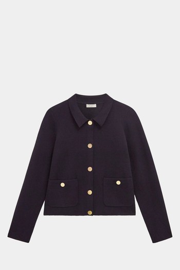 Daisy Cotton Wool Knitted Jacket