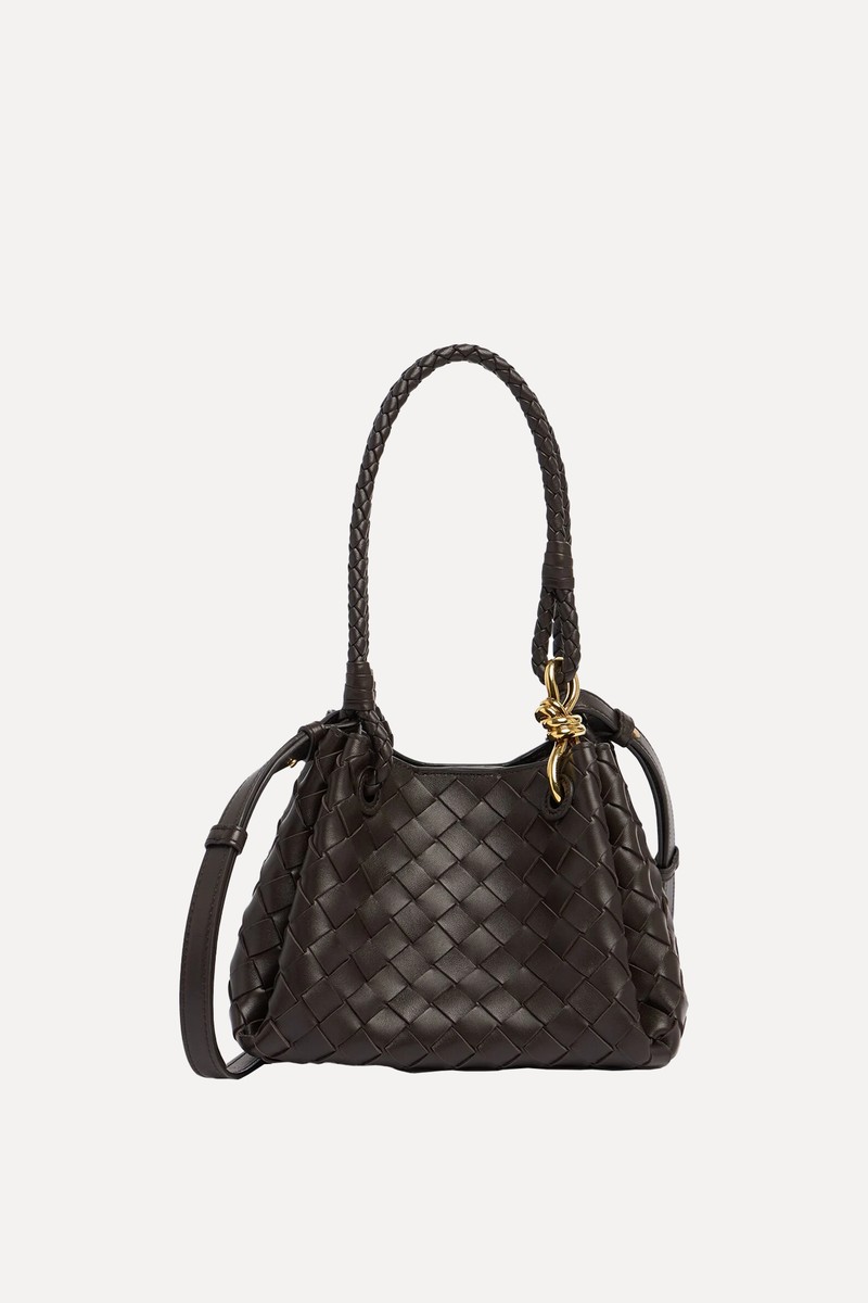 Small Parachute Leather Bag from Bottega Veneta