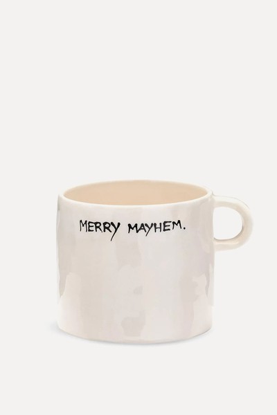 Merry Mayhem Earthenware Mug from Anna + Nina