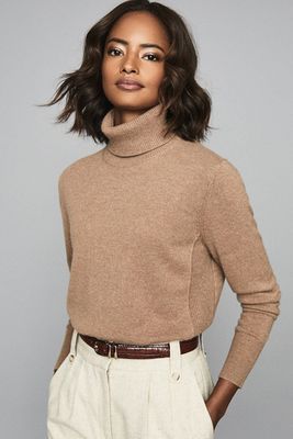Clio Cashmere Rollneck Jumper from Reiss