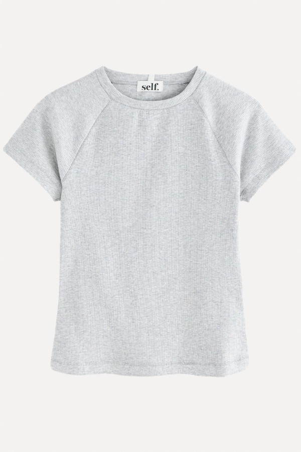 Fitted Rib T-Shirt