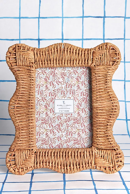 Raffia Frame from Mark D. Sikes X Anthropologie
