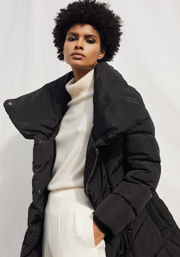 Lora Longline Puffer Coat