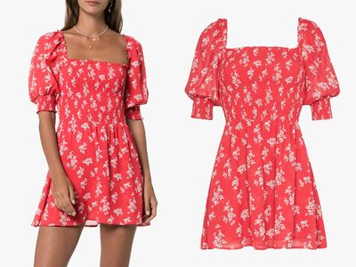 Elee Floral Mini Dress from Reformation