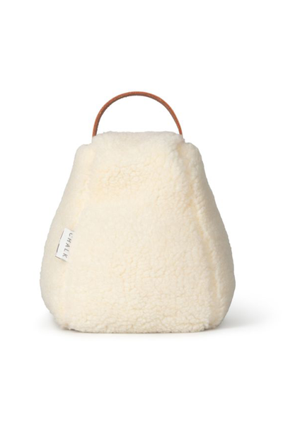 Cream Sherpa Door Stop from Graham & Green