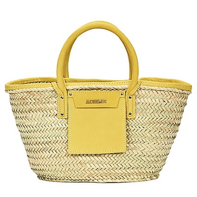 Le Grande Panier Soleil Raffia Basket Bag from Jacquemus