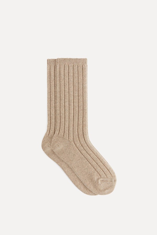 Cashmere-Wool Blend Socks from ARKET