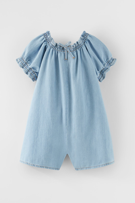 Flowing Puffy Playsuit