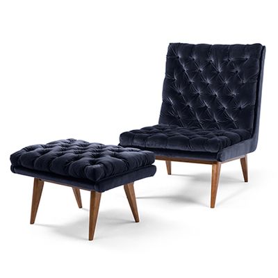 Spectre Armchair With Footstool