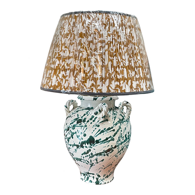 Green And White Table Lamp  from Blanchard Collective 