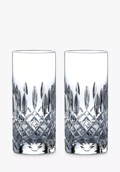 Highclere Crystal Cut Highballs from Royal Doulton