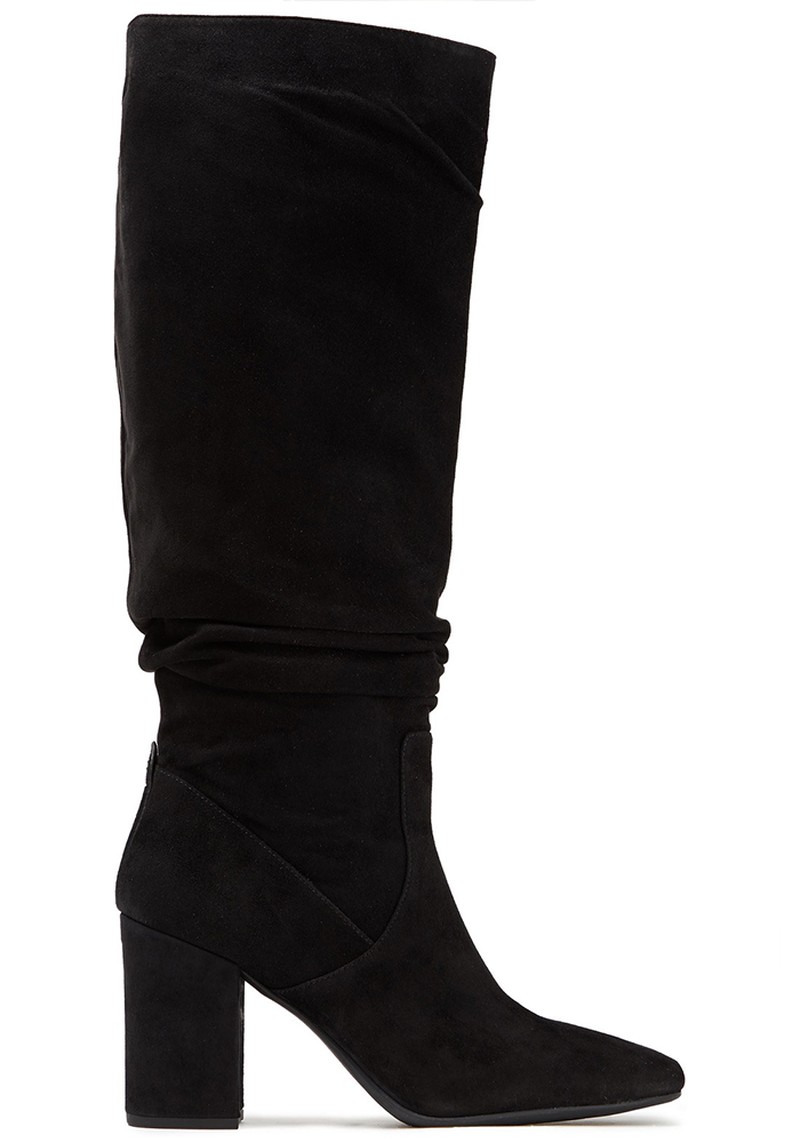 Rucked Suede Knee Boots from Coach