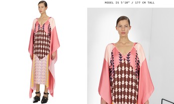 Geometric Printed Kaftan