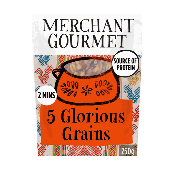 Simply Cooked Glorious Grains with Red Rice & Quinoa from Merchant Gourmet 