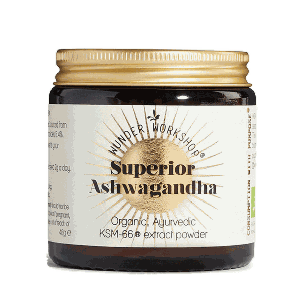 Superior Ashwagandha KSM 66 Extract Powder from Wunder Workshop